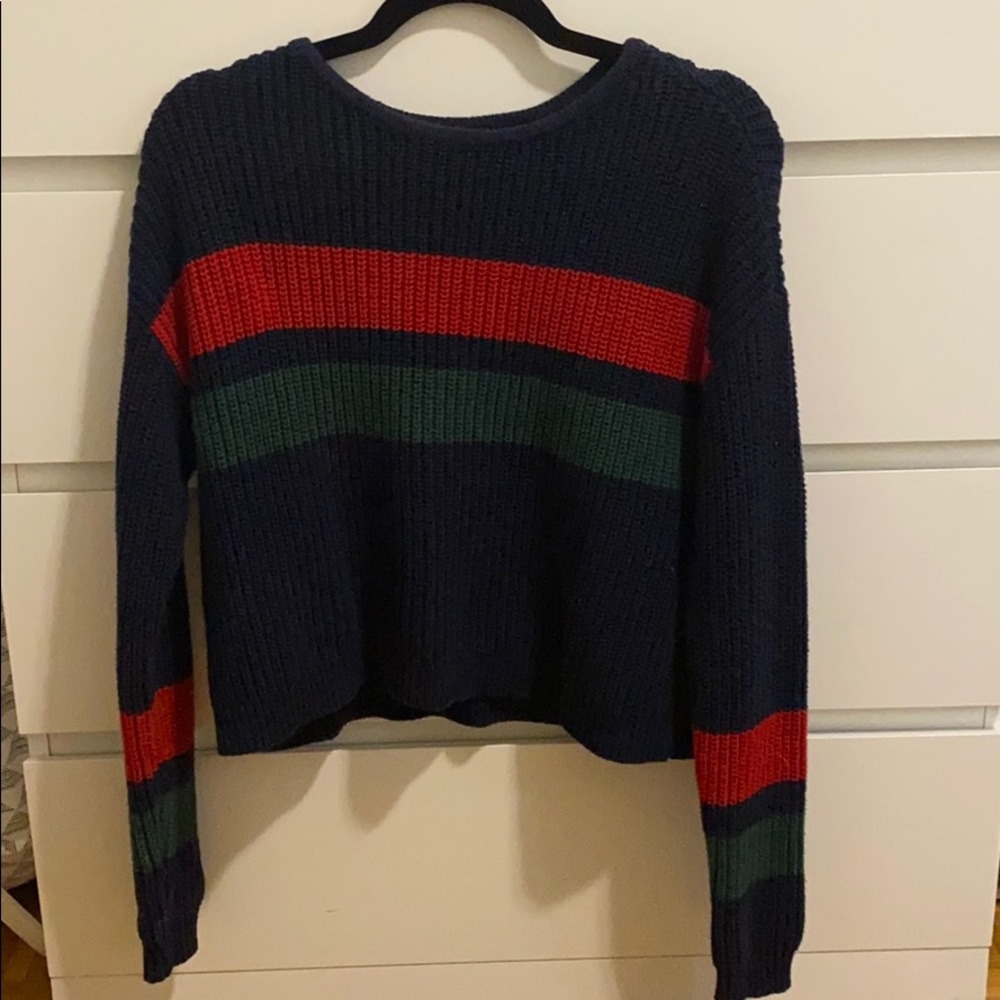 Kendall & Kylie cropped sweater